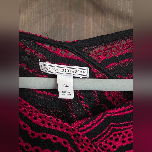 Dana Buchman Long Sleeve Knitted Blouse- Size XL - Picture 3 of 4